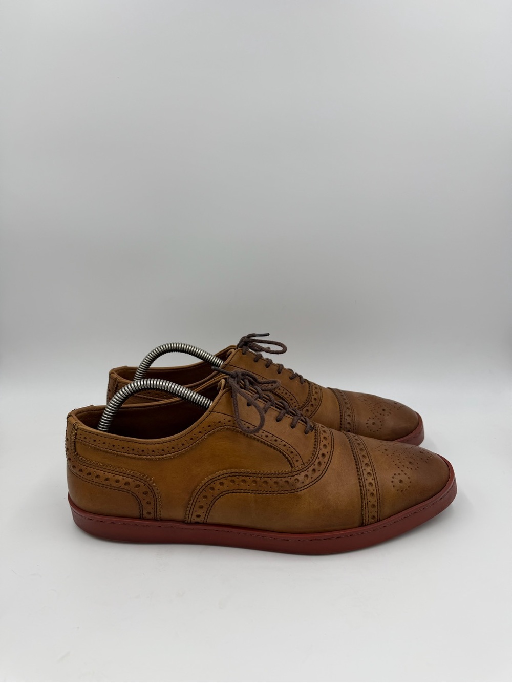 Allen Edmonds Strand Oxford Dress Sneakers Walnut Brown 3866 Shoes Men’s 8 D
